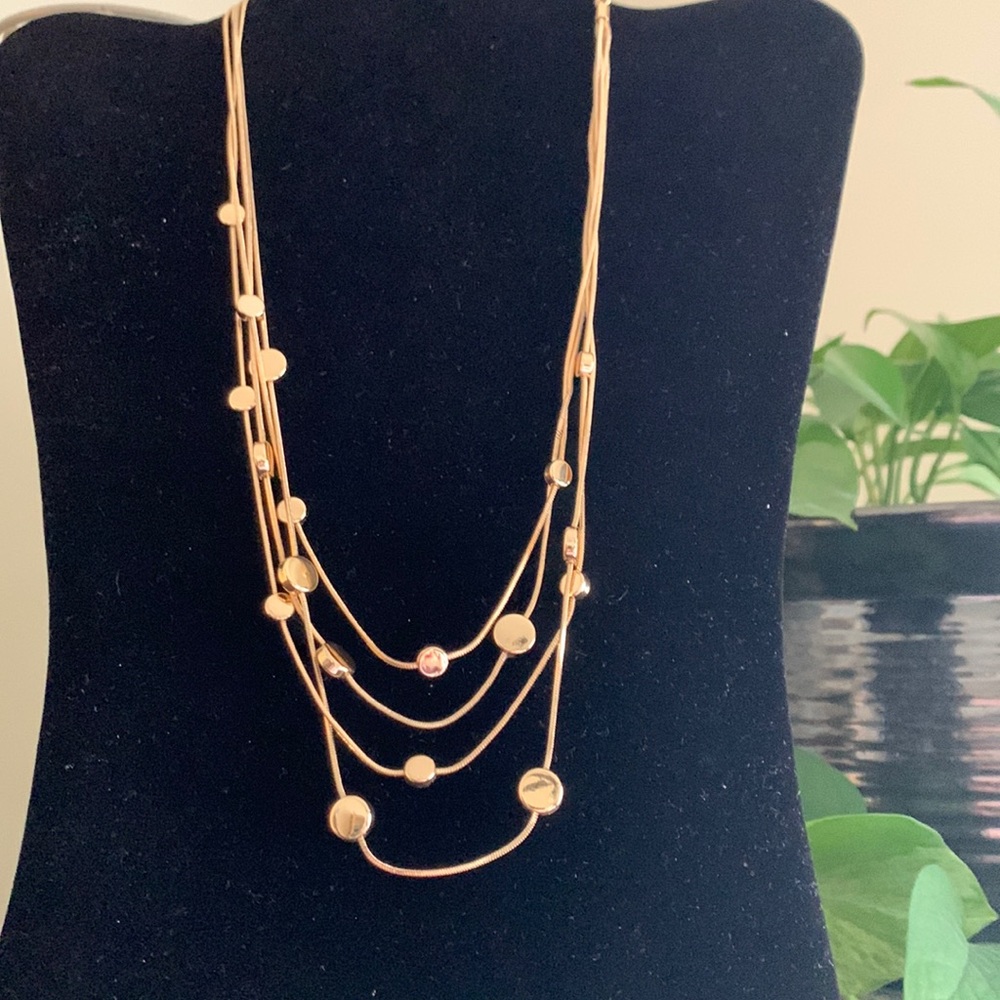 Layered Gold Necklace